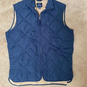 J. Crew navy blue vest